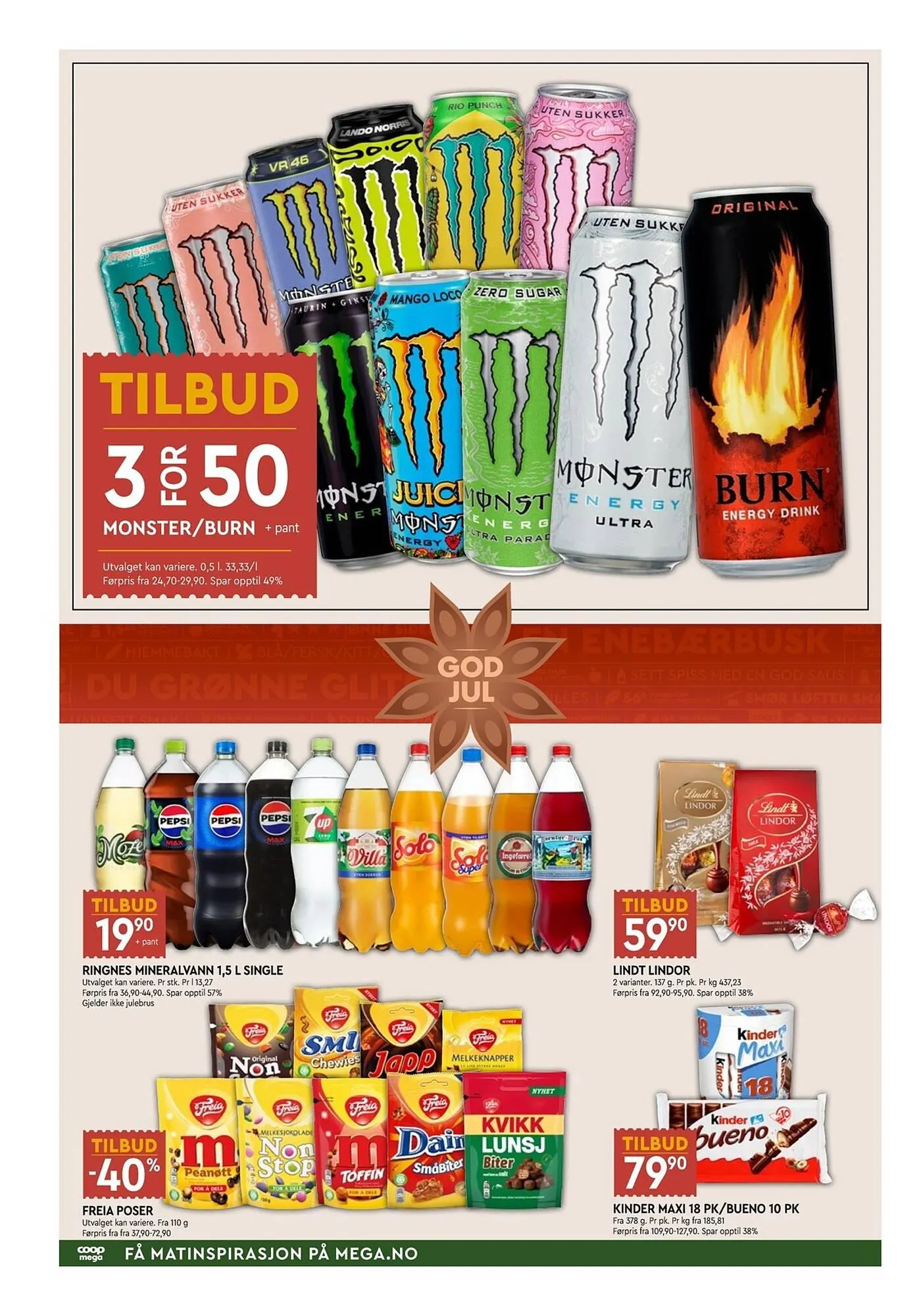 Coop Mega kundeavis fra 1. desember til 7. desember 2025 - kundeavisside 6