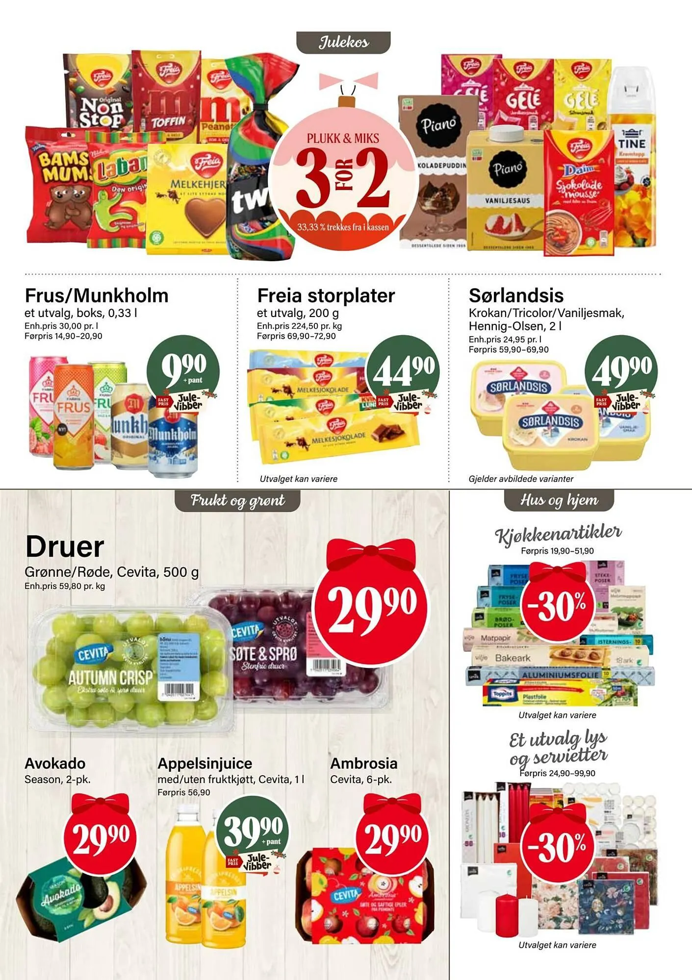 Nærbutikken kundeavis fra 1. desember til 1. januar 2026 - kundeavisside 3