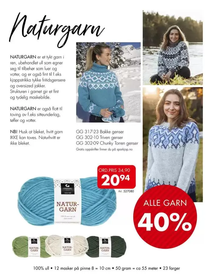 Stort utvalg av tilbud fra 23. november til 7. desember 2024 - kundeavisside 8