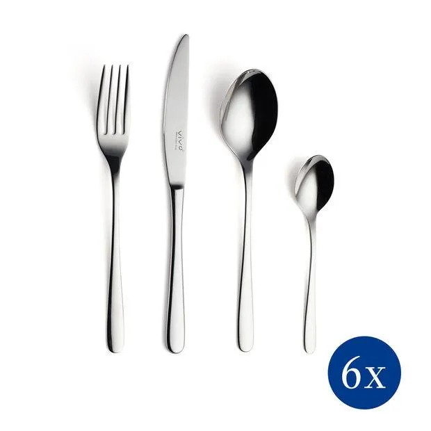 vivo | Villeroy & Boch Group New Fresh Basic Besteck Cutlery set, 24 pieces