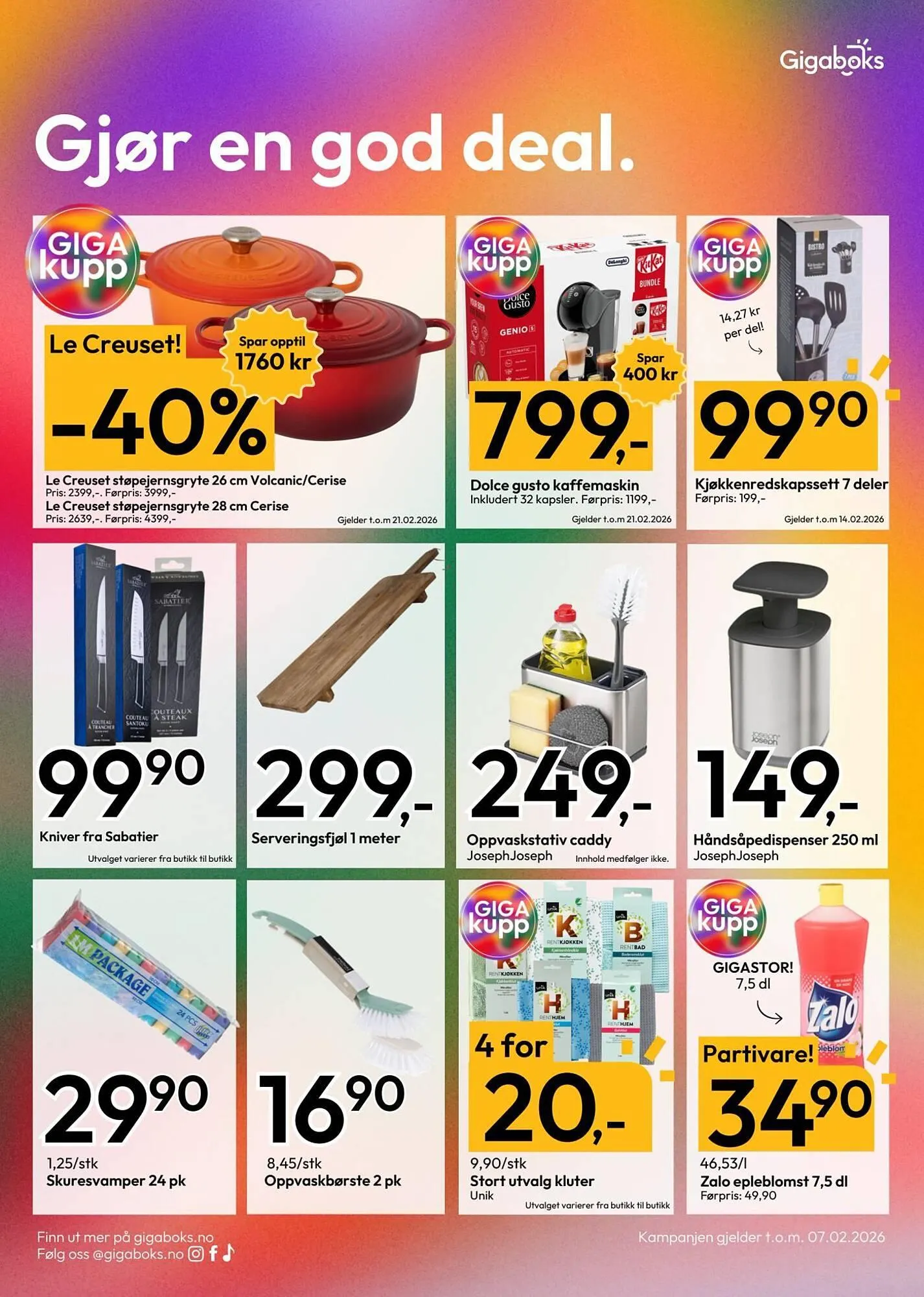 Gigaboks kundeavis fra 2. februar til 8. februar 2026 - kundeavisside 7