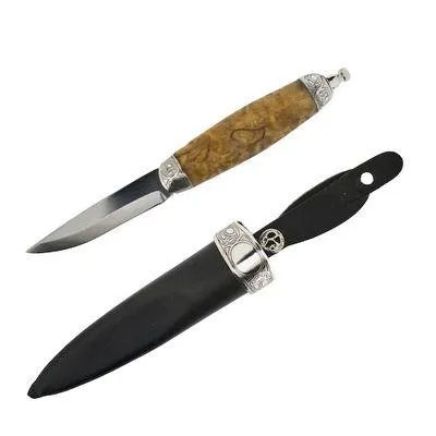 Bunadskniv Dame 925 Oksidert Sølv