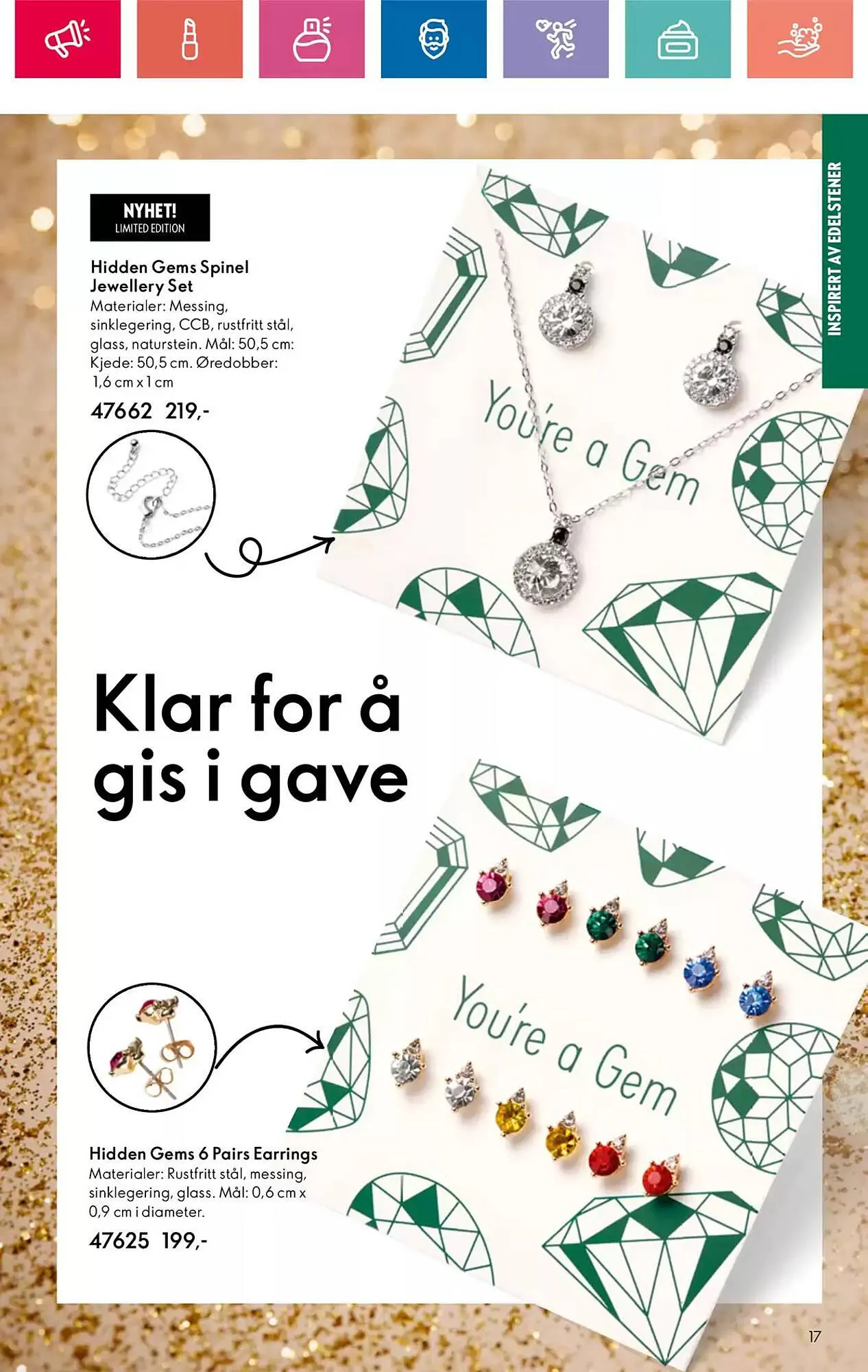 Oriflame Kundeavis fra 14. november til 4. desember 2024 - kundeavisside 17