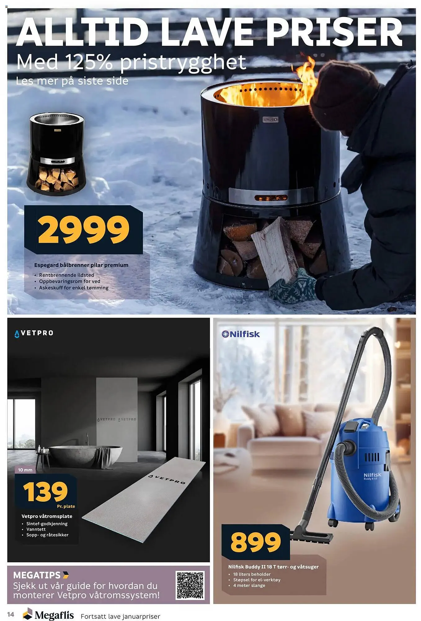 Megaflis kundeavis fra 22. januar til 8. februar 2026 - kundeavisside 14