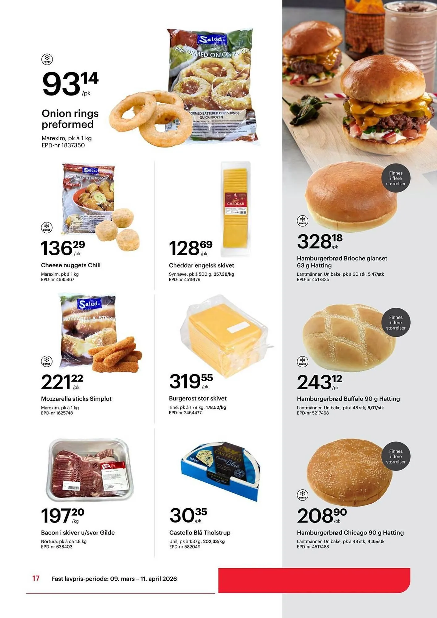 Storcash kundeavis fra 9. mars til 11. april 2026 - kundeavisside 17