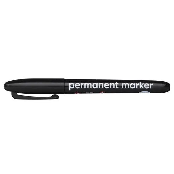 Panduro svart permanent merkepenn / marker – 1,5 mm skrivebredde