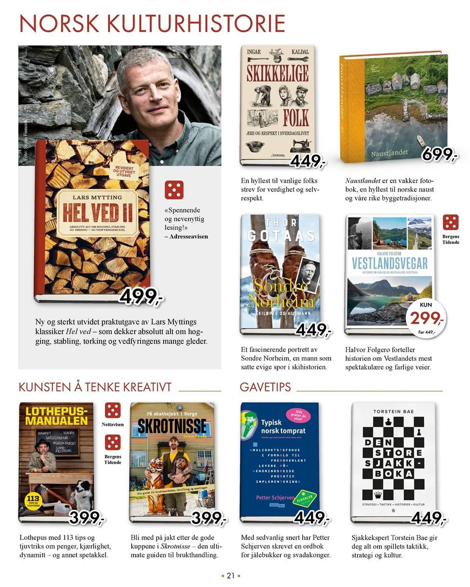 Norli kundeavis fra 2. desember til 31. desember 2025 - kundeavisside 21