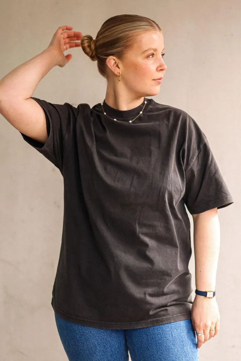 Box Fit T-Shirt Vintage Black