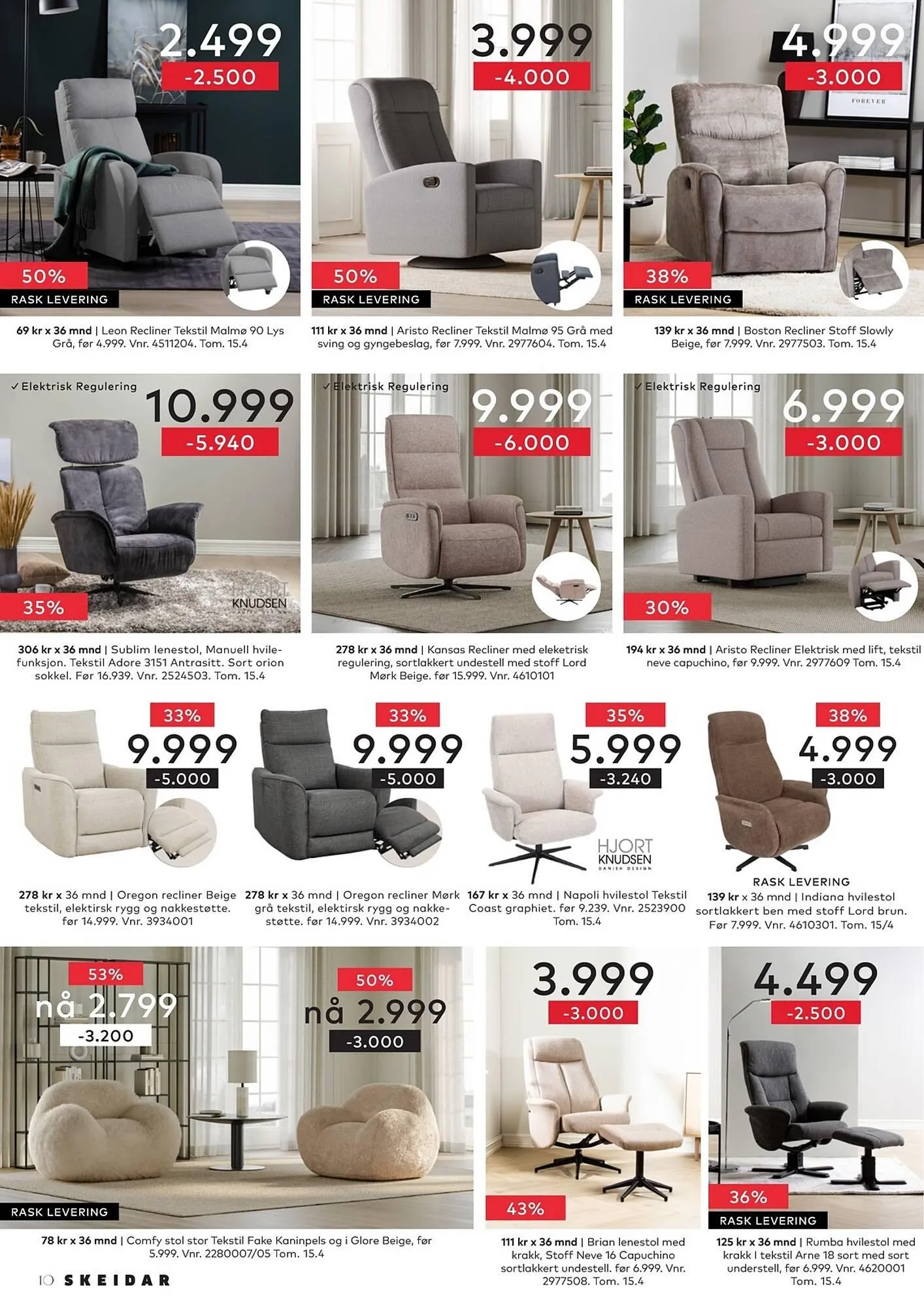 Skeidar kundeavis fra 30. mars til 15. april 2026 - kundeavisside 10