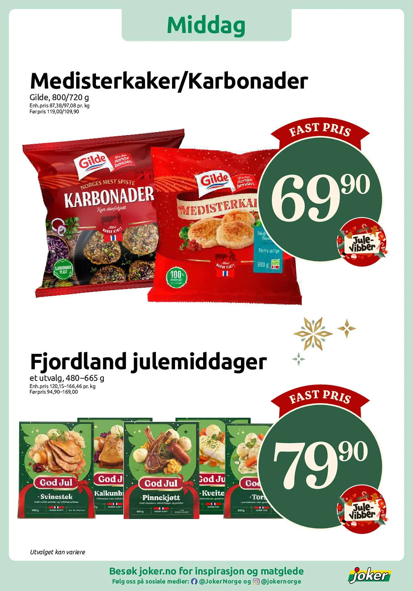 Nærbutikken kundeavis fra 22. desember til 3. januar 2026 - kundeavisside 3