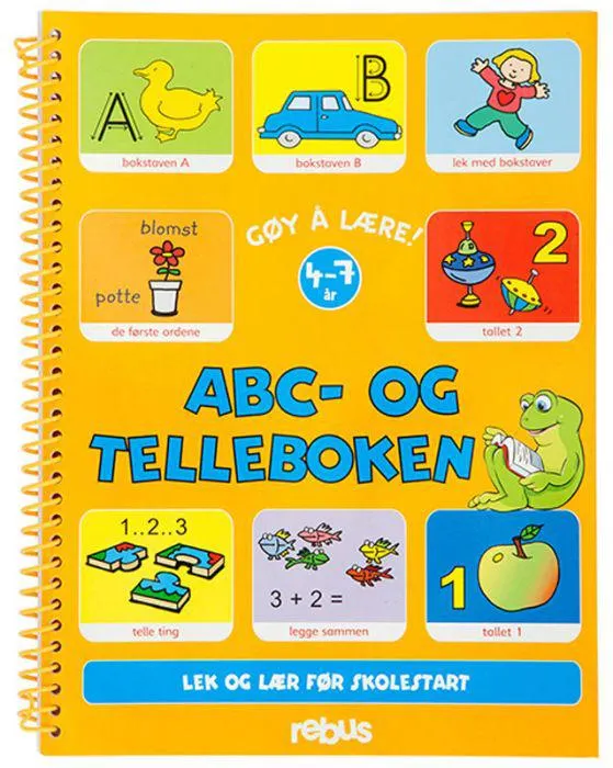 Gøy å lære - ABC og Telleboken