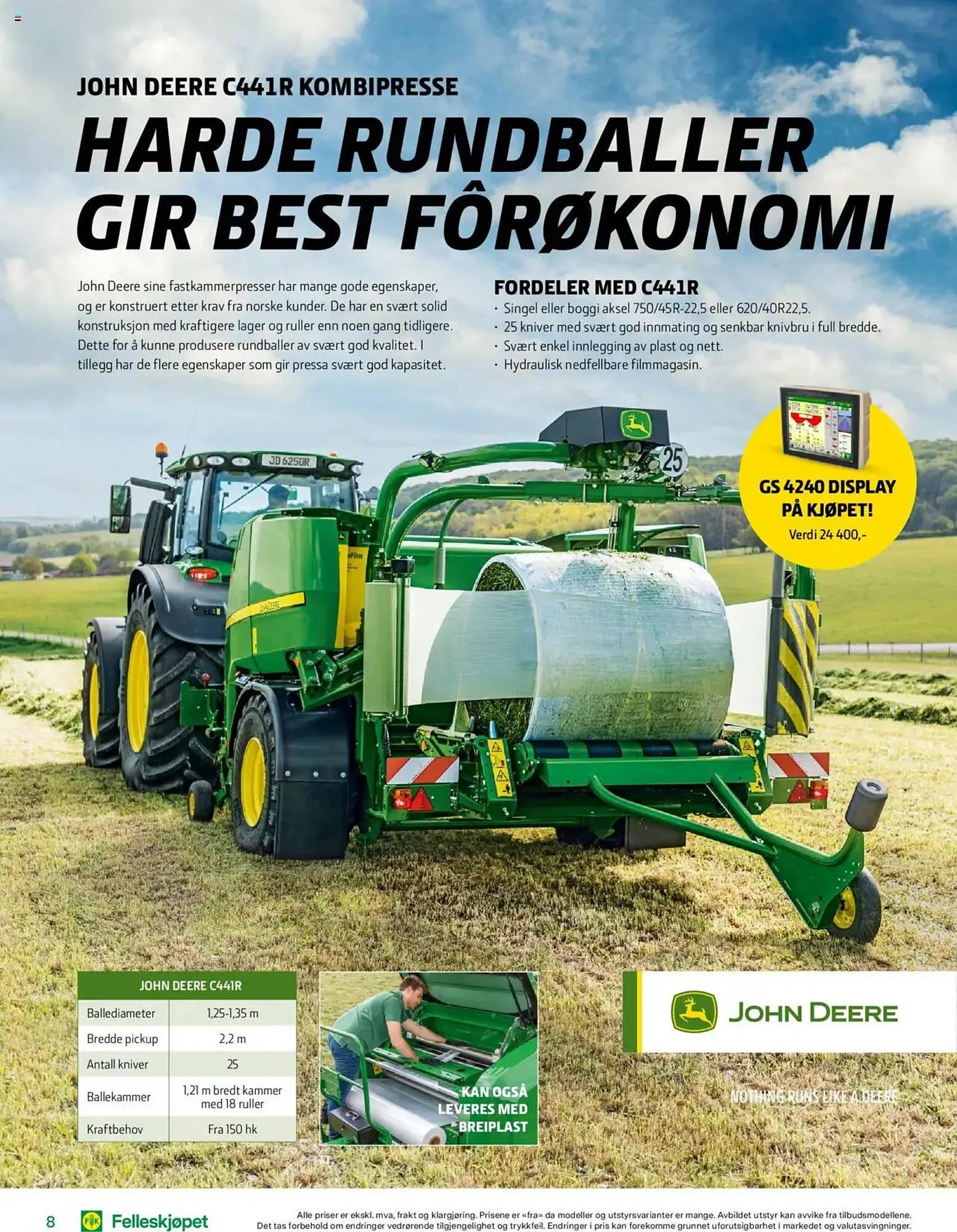 Felleskjøpet Kundeavis fra 9. mai til 31. desember 2025 - kundeavisside 8