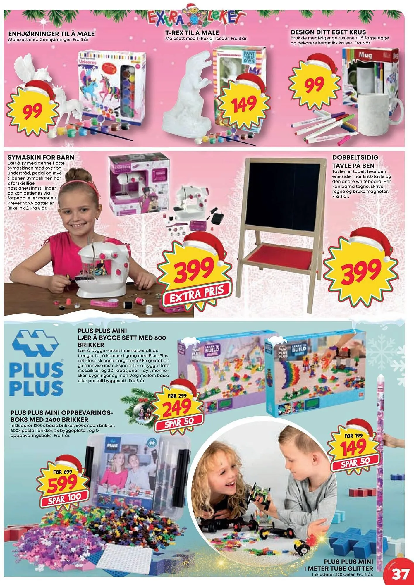 Extra Leker Kundeavis fra 14. november til 24. desember 2023 - kundeavisside 37