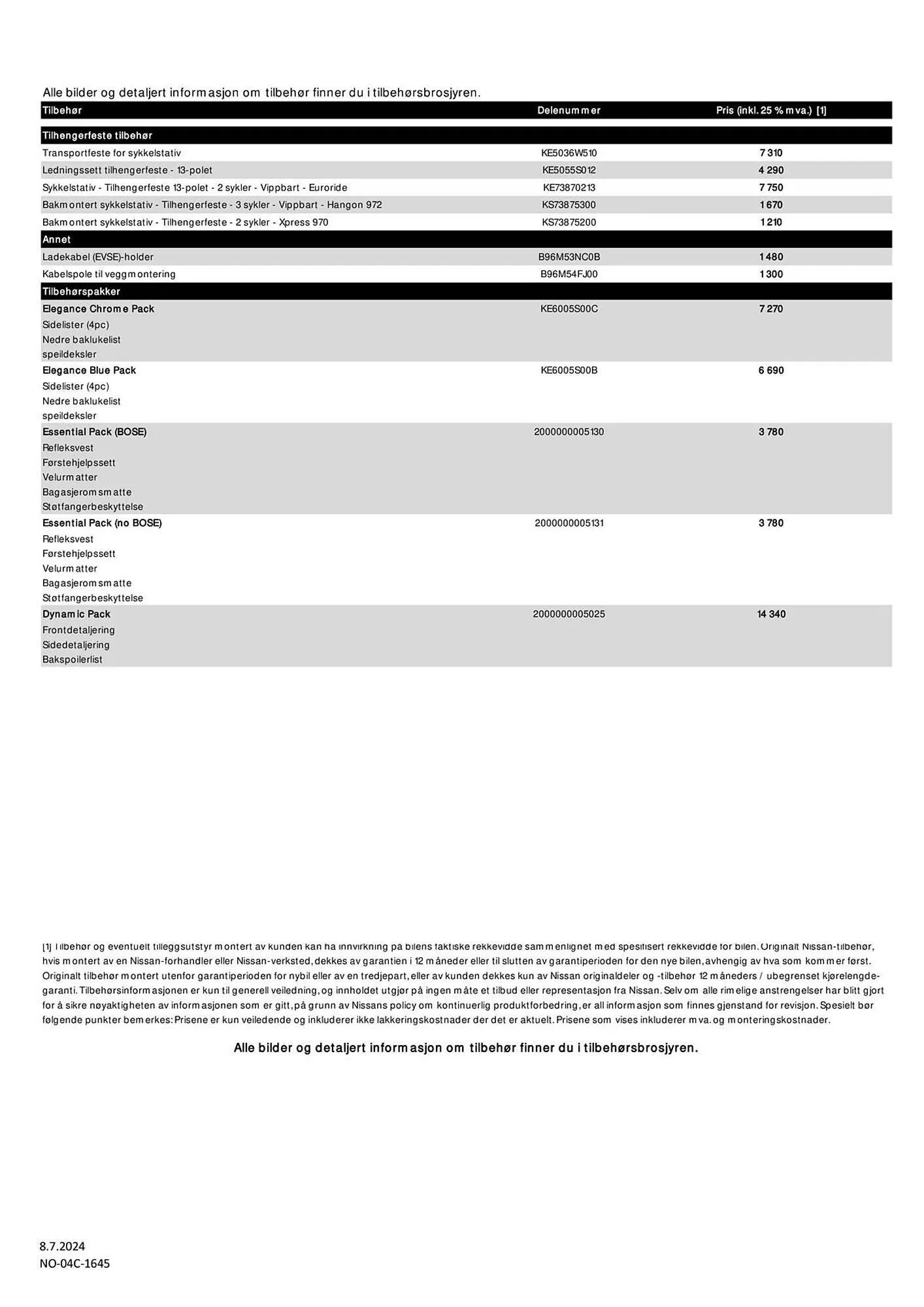 Nissan Kundeavis fra 9. juli til 9. juli 2025 - kundeavisside 11