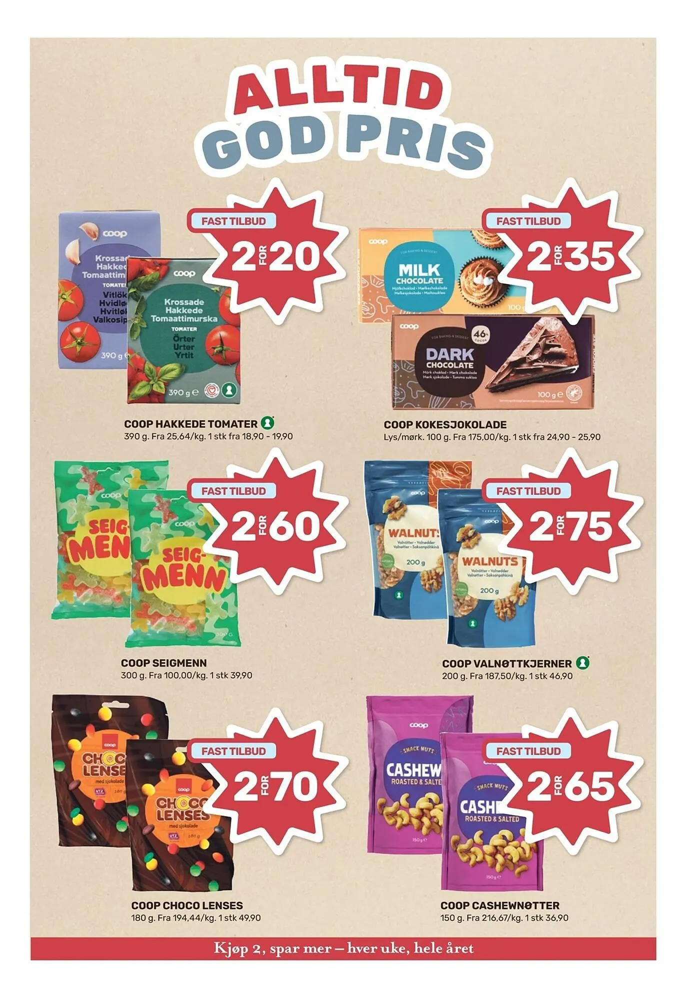 Matkroken kundeavis fra 1. desember til 7. desember 2025 - kundeavisside 3