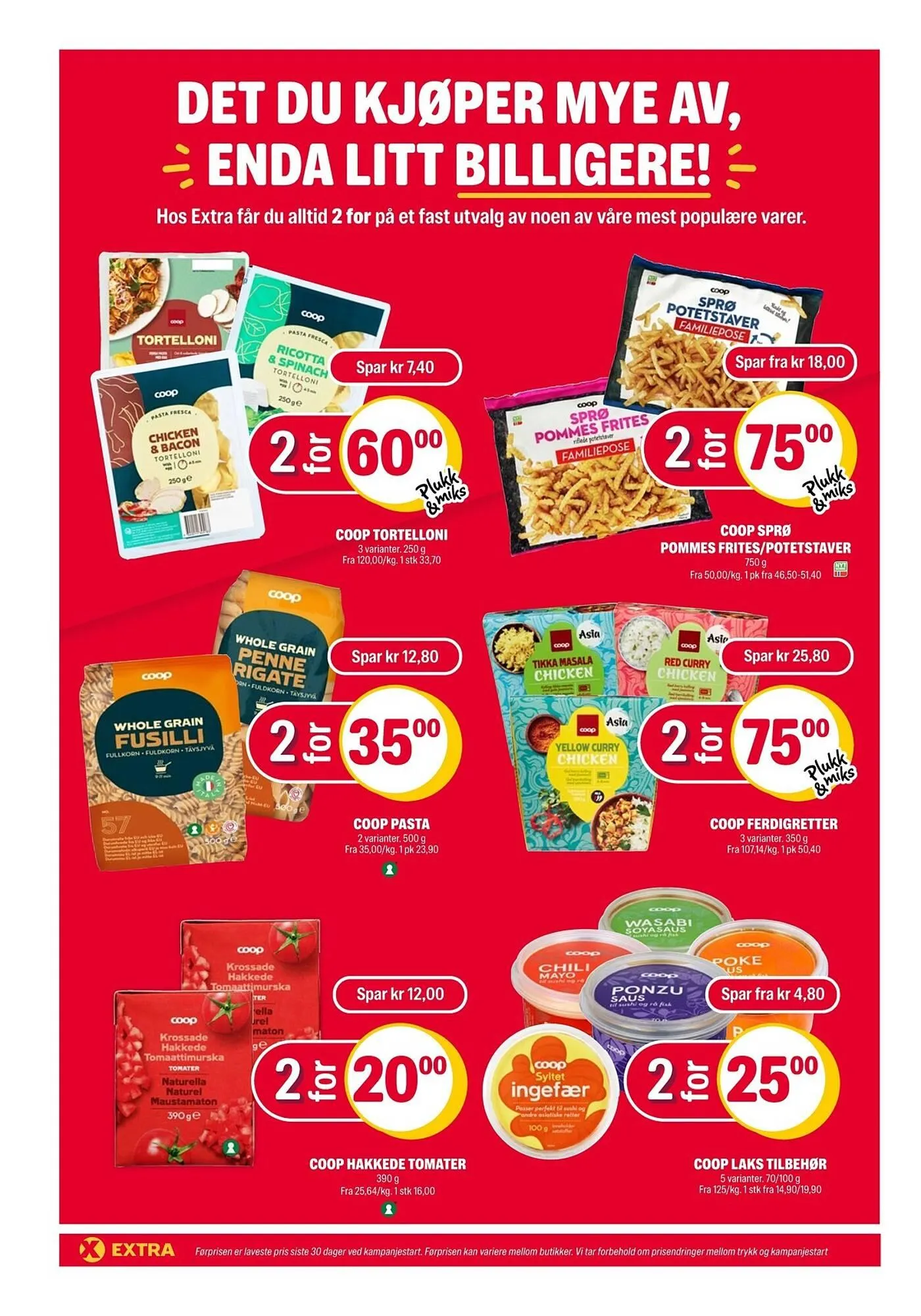 Coop Extra kundeavis fra 2. mars til 8. mars 2026 - kundeavisside 23