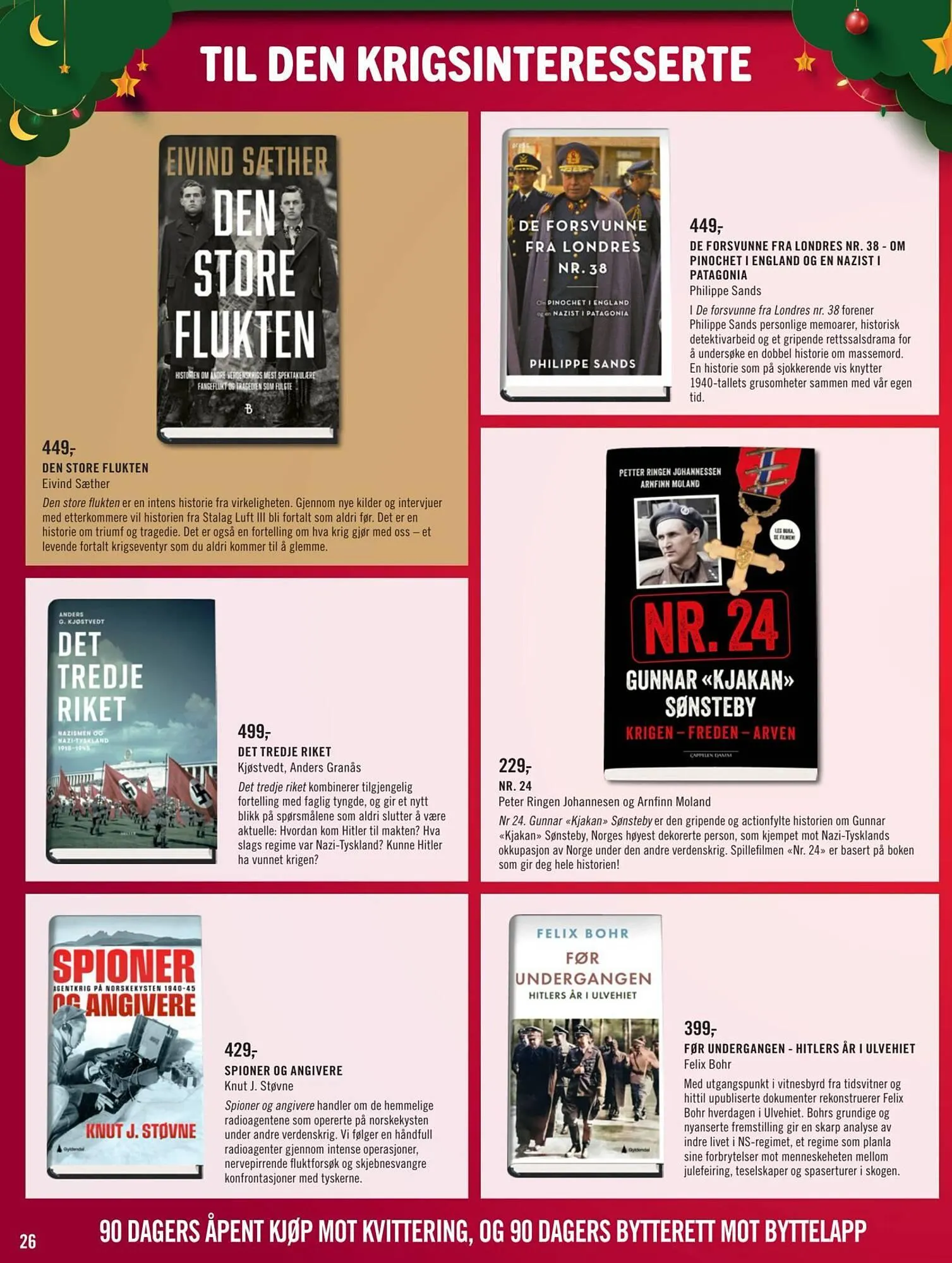 Ark Bokhandel kundeavis fra 1. desember til 25. desember 2025 - kundeavisside 26