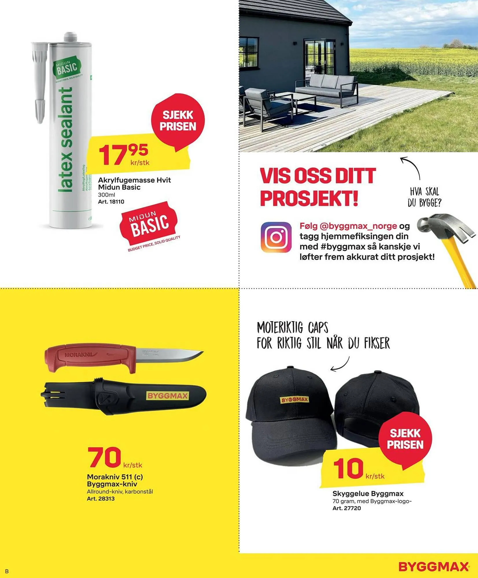 Byggmax Kundeavis fra 22. august til 7. september 2023 - kundeavisside 7