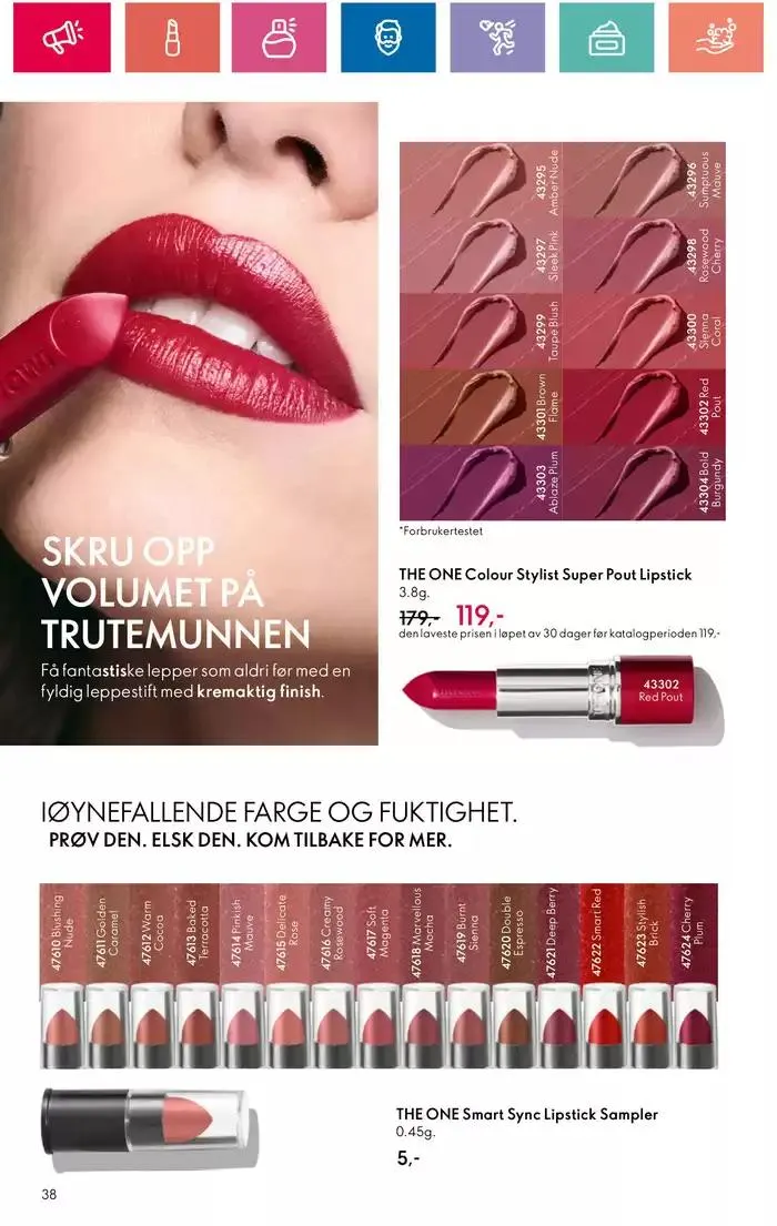 ORIFLAME Kundeavis fra 26. oktober til 9. november 2024 - kundeavisside 38