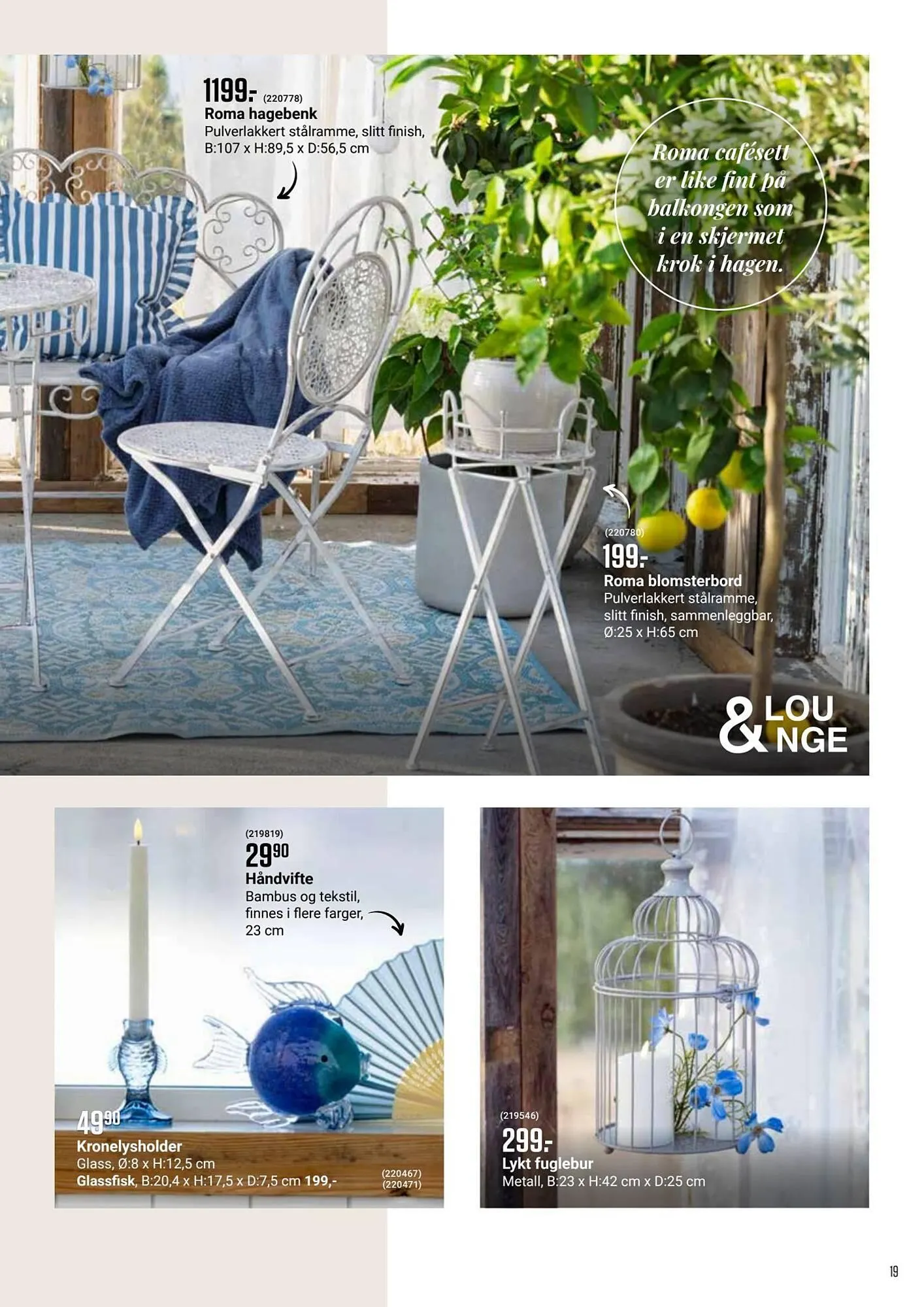 Europris kundeavis fra 10. april til 1. juli 2026 - kundeavisside 19