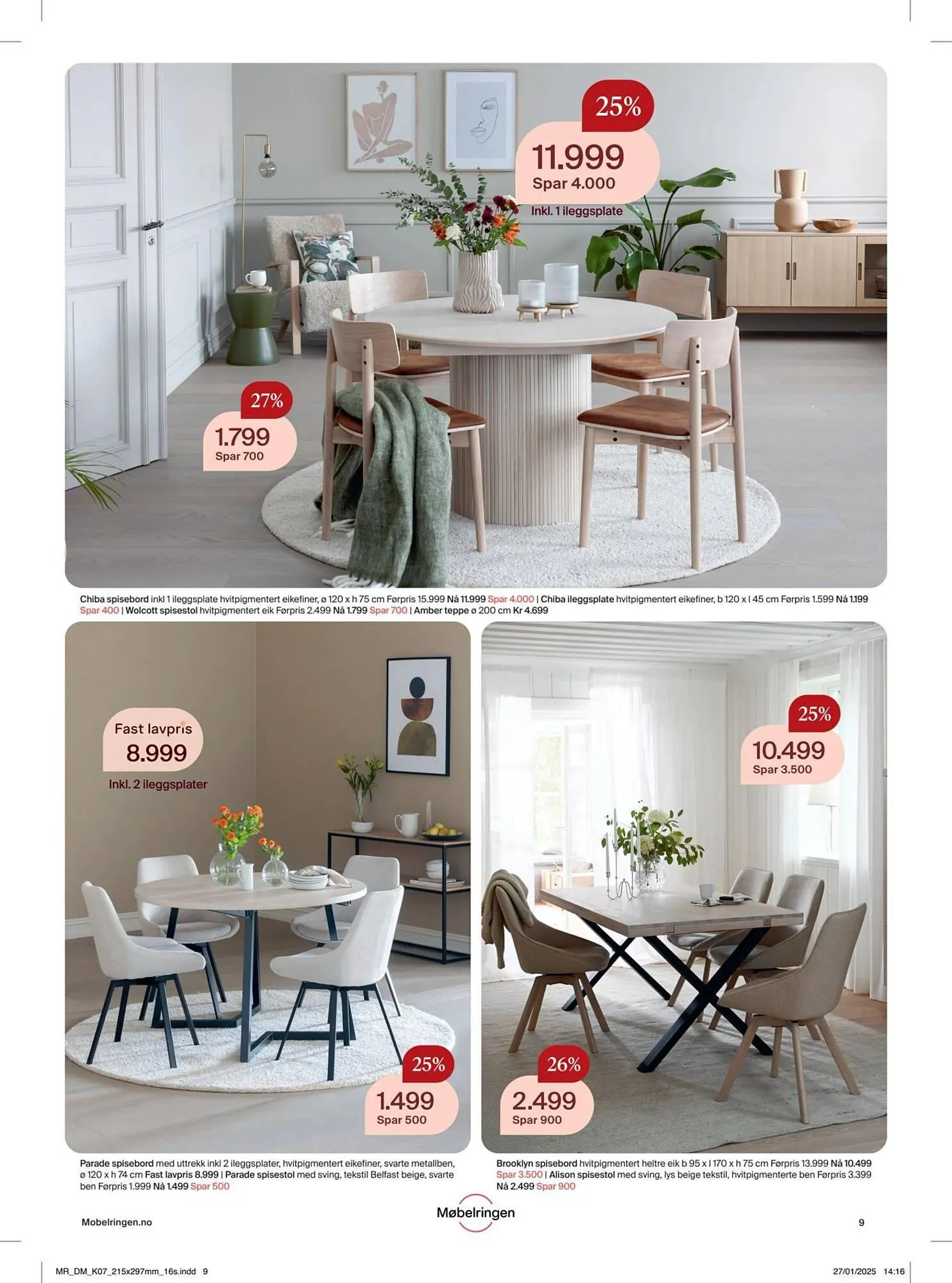 Møbelringen Kundeavis fra 9. februar til 16. mars 2025 - kundeavisside 9