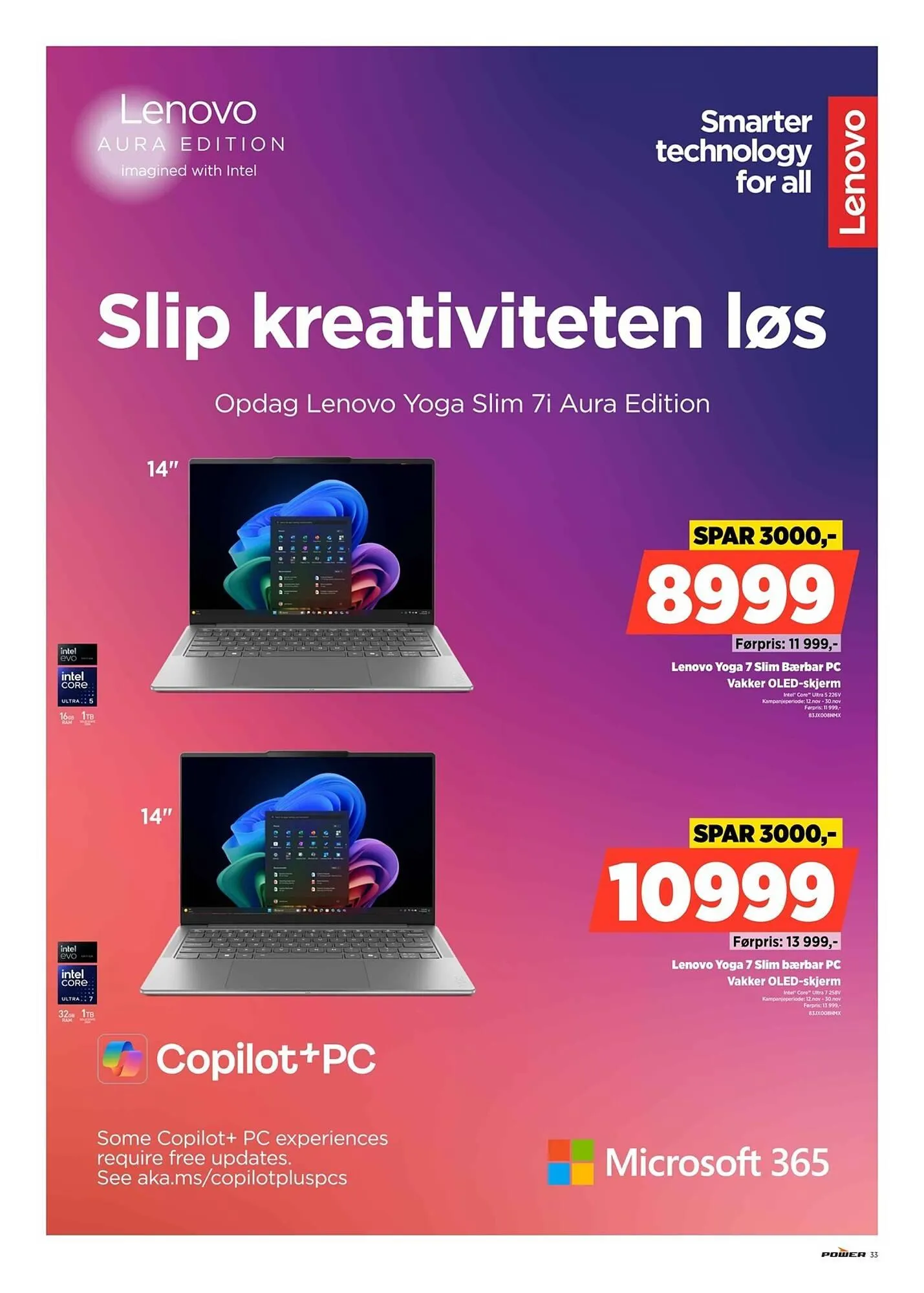 POWER kundeavis fra 17. november til 23. november 2025 - kundeavisside 33