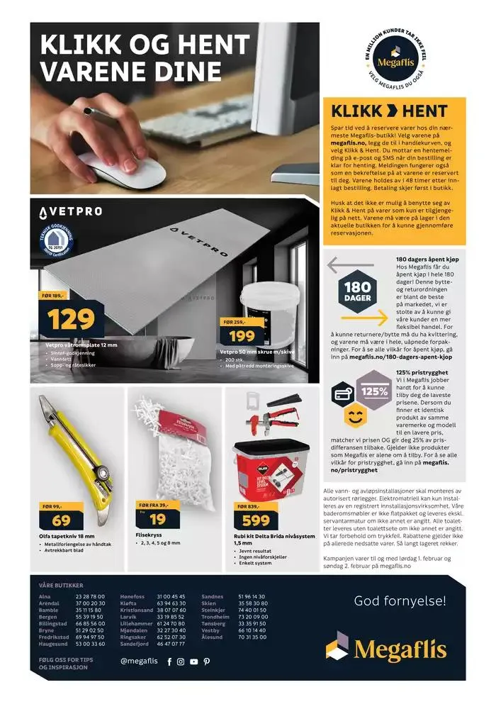Megaflis Kundeavis fra 29. januar til 12. februar 2025 - kundeavisside 40