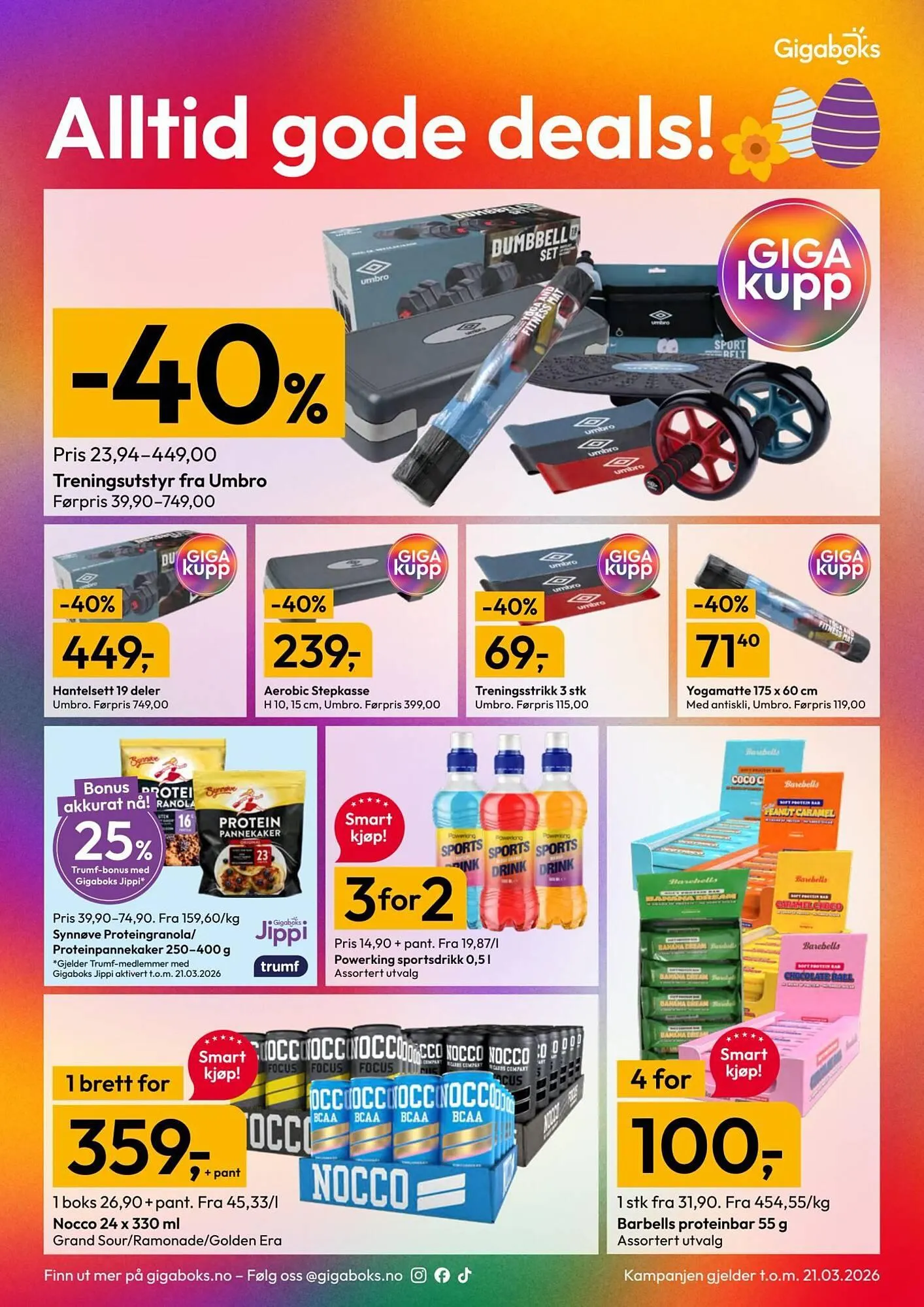 Gigaboks kundeavis fra 15. mars til 21. mars 2026 - kundeavisside 7