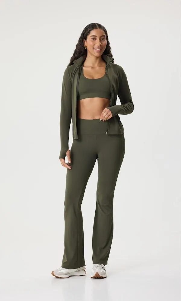 Flared treningstights