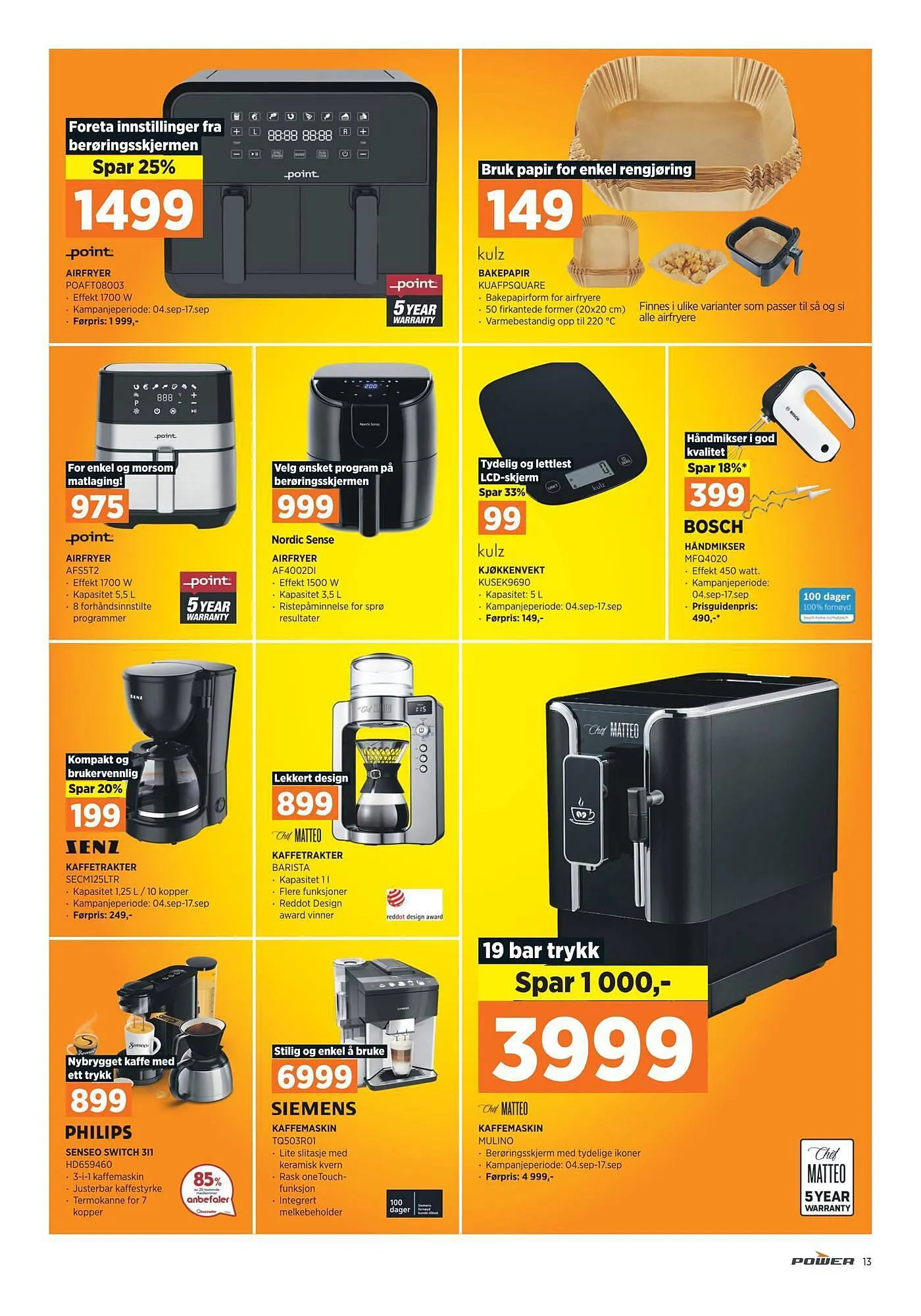POWER Kundeavis fra 3. september til 10. september 2023 - kundeavisside 13