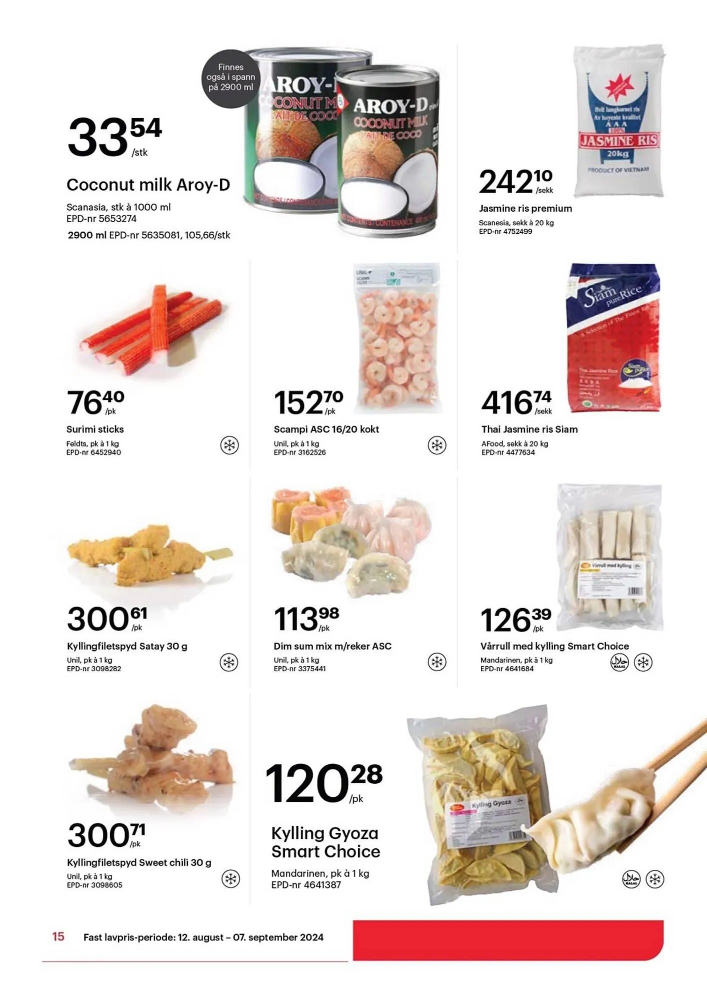 Storcash Kundeavis fra 26. august til 7. september 2024 - kundeavisside 15