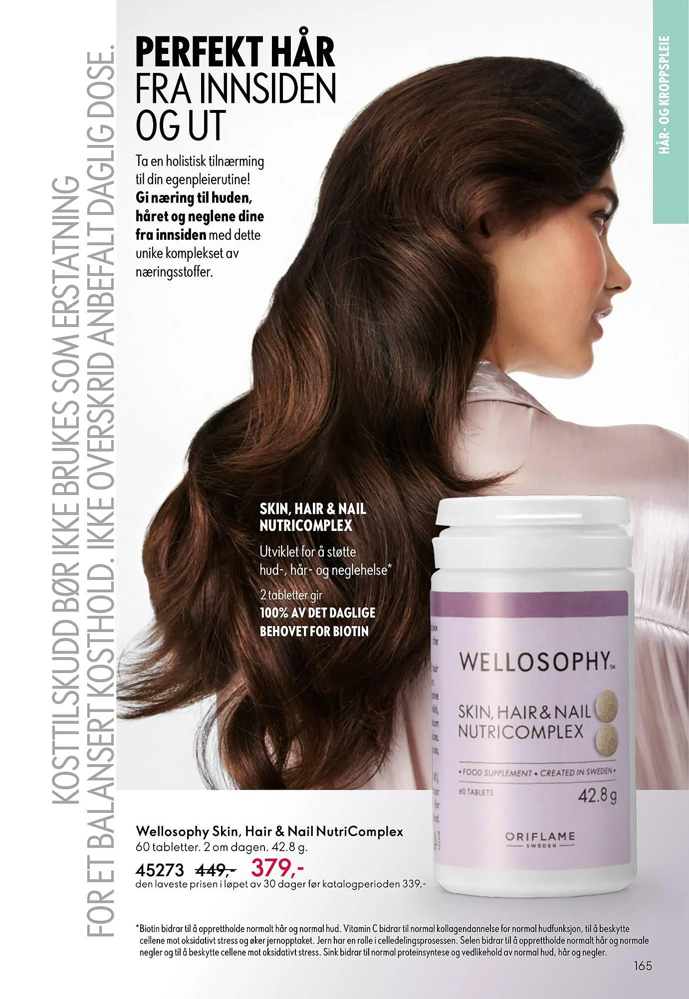Oriflame katalog fra 18. februar til 10. mars 2026 - kundeavisside 165