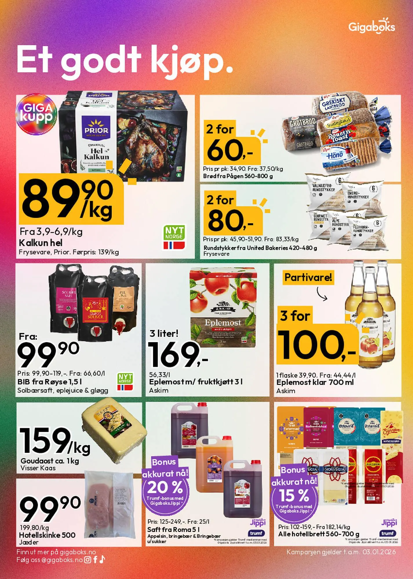 Gigaboks kundeavis fra 22. desember til 3. januar 2026 - kundeavisside 5
