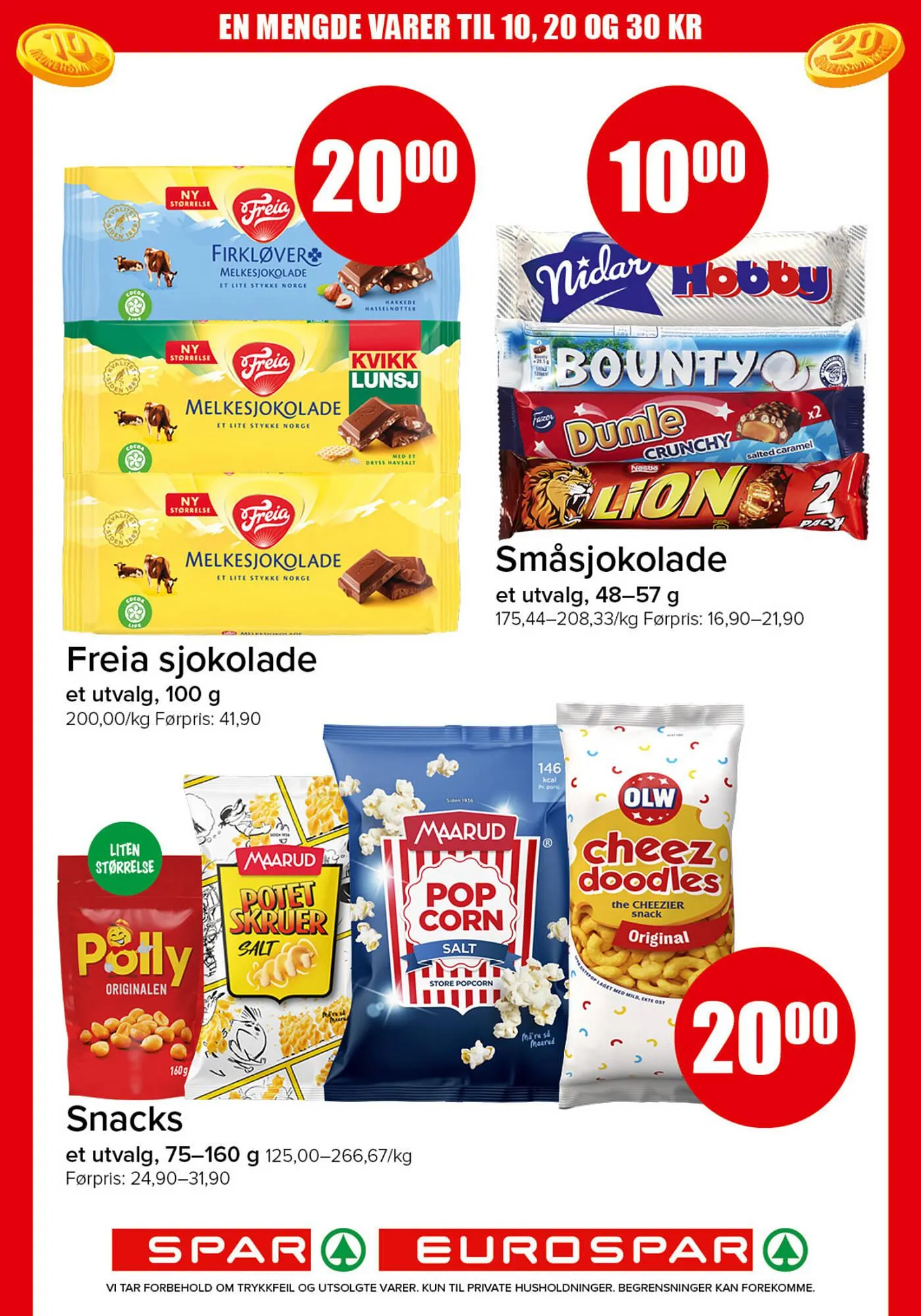 Eurospar kundeavis fra 20. oktober til 26. oktober 2025 - kundeavisside 13