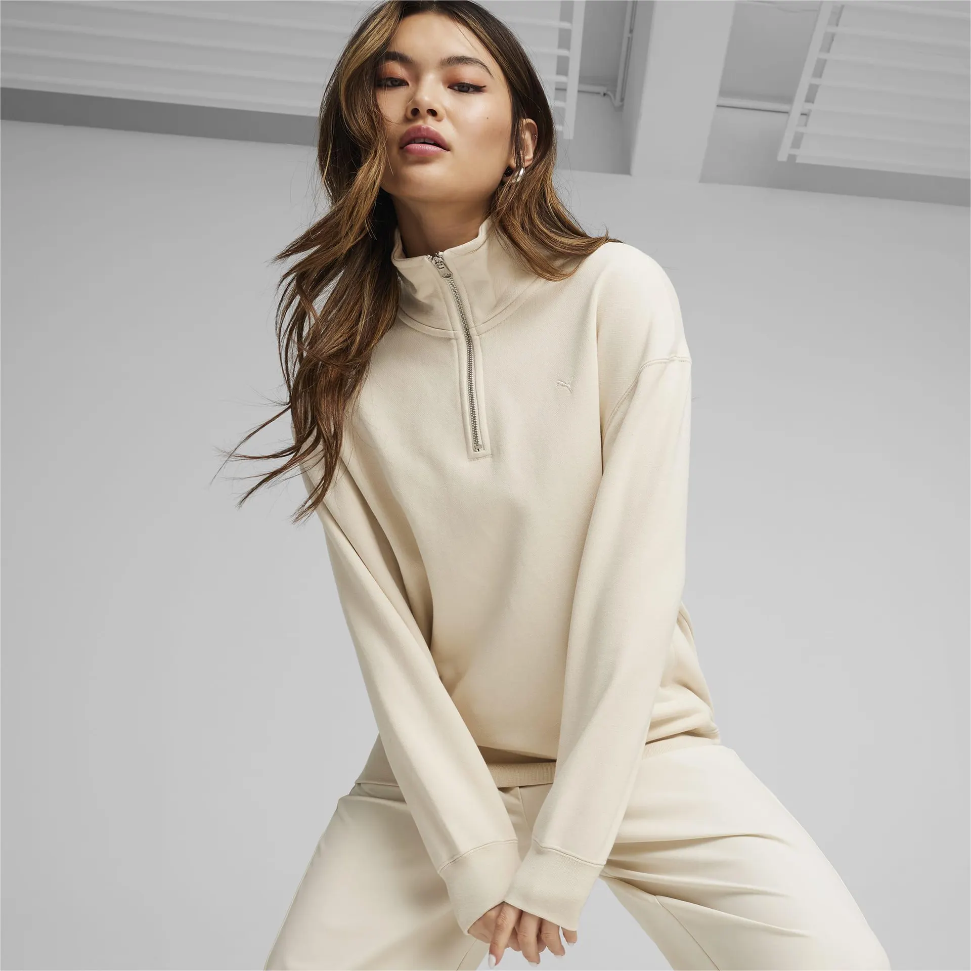 YONA Half-zip Sweatshirt