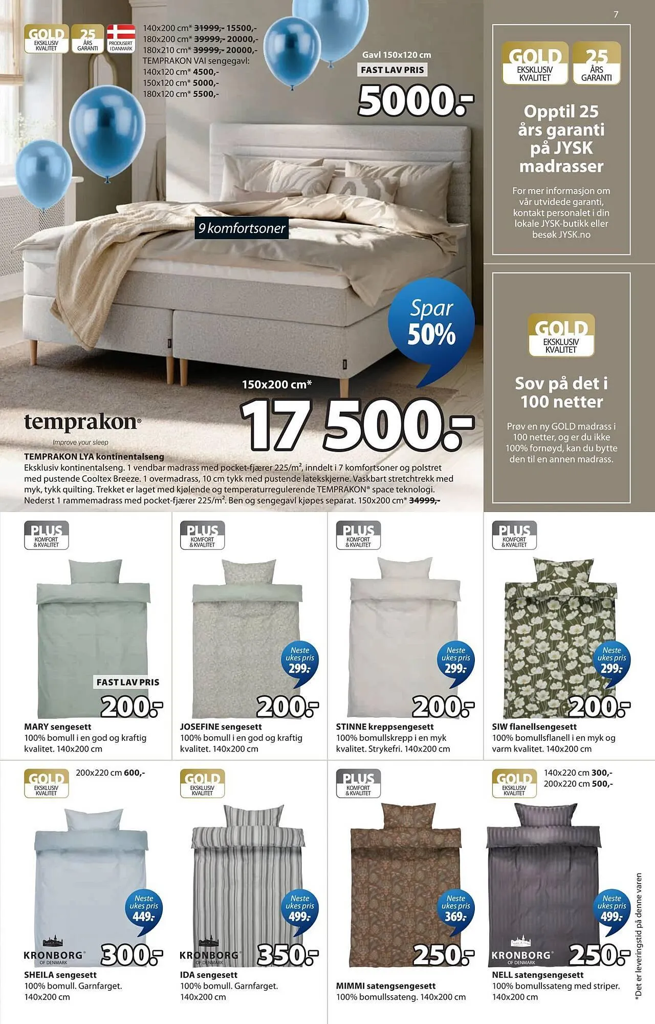 JYSK kundeavis fra 13. april til 19. april 2026 - kundeavisside 7