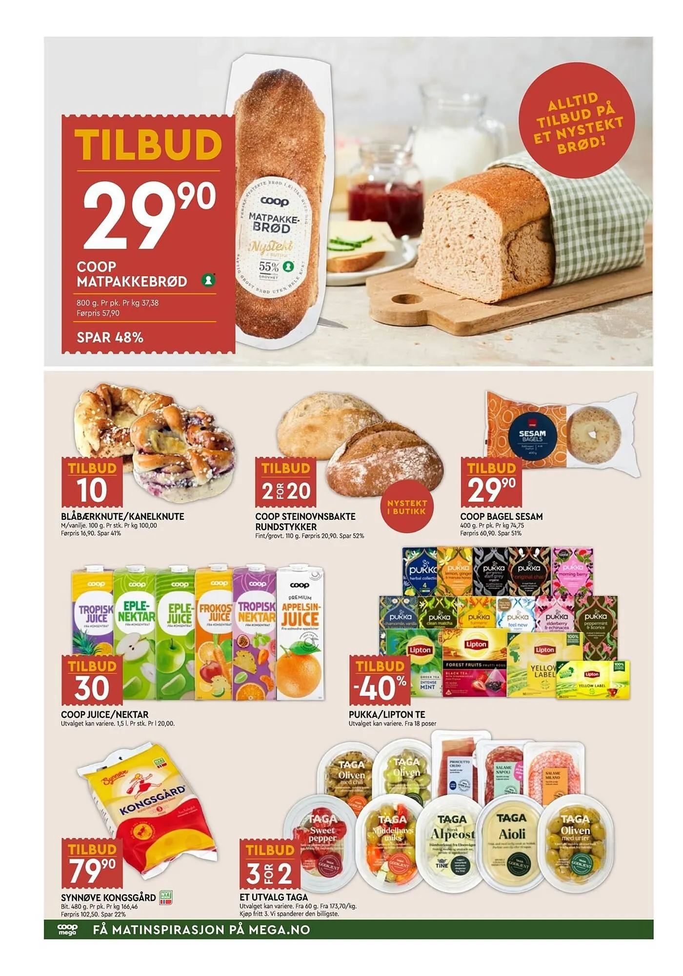 Coop Mega kundeavis fra 2. mars til 7. mars 2026 - kundeavisside 4