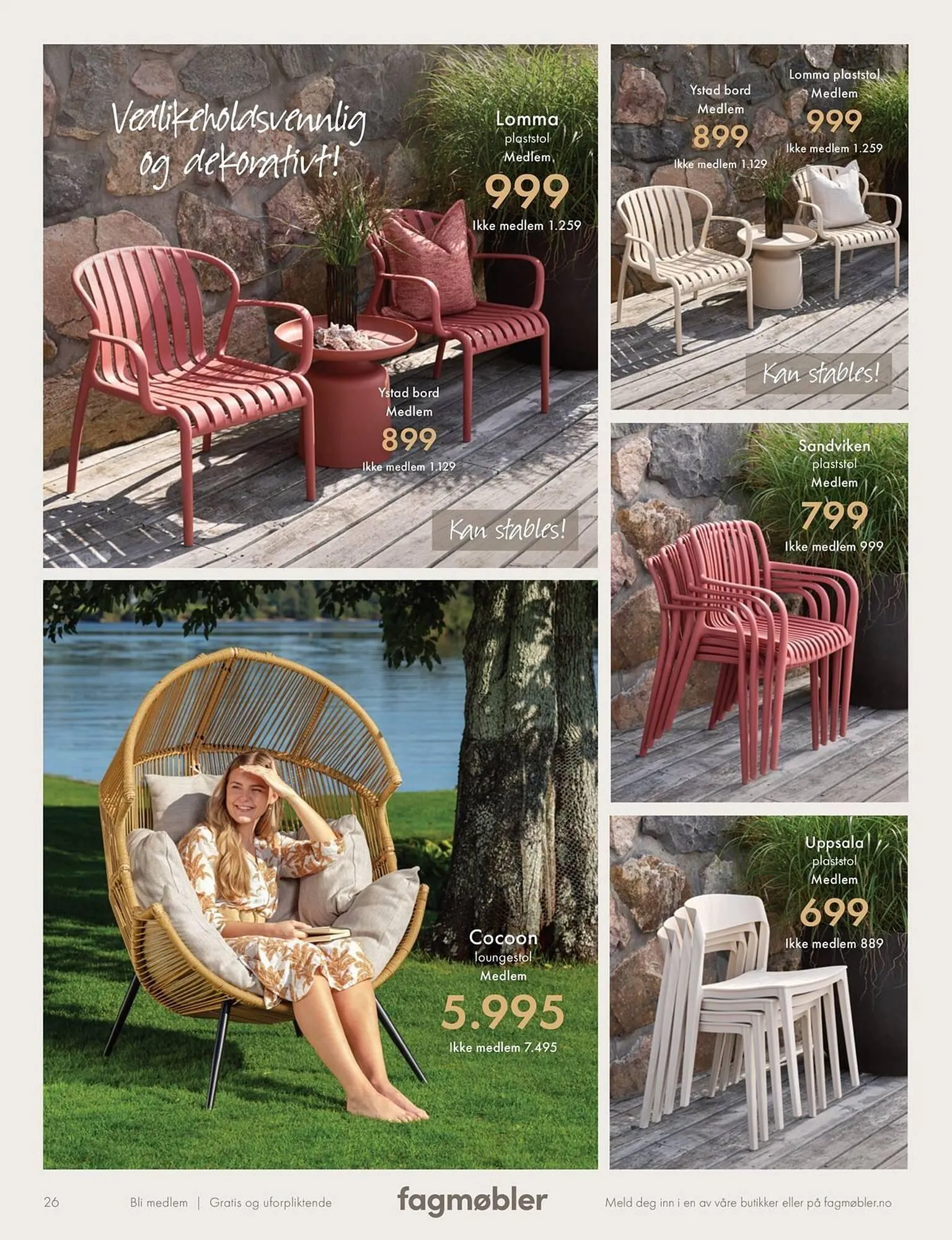 Fagmøbler kundeavis fra 1. mars til 14. mars 2026 - kundeavisside 26