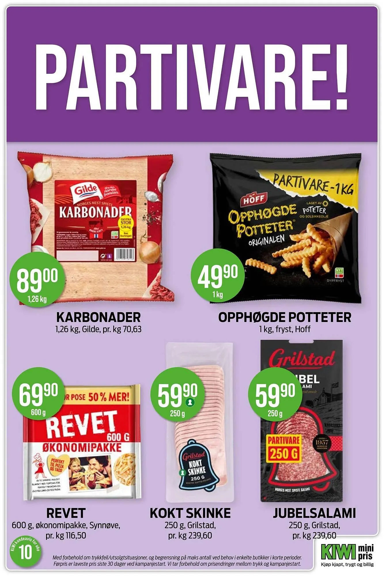 Kiwi kundeavis fra 2. mars til 9. mars 2026 - kundeavisside 14