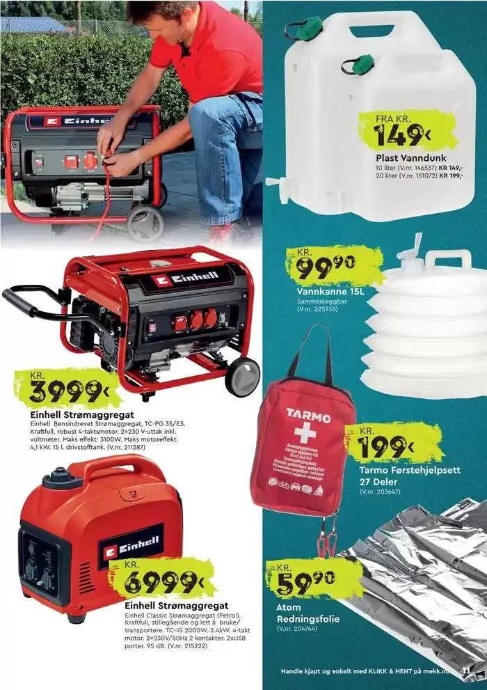 Mekk Kundeavis fra 3. mars til 5. april 2025 - kundeavisside 11