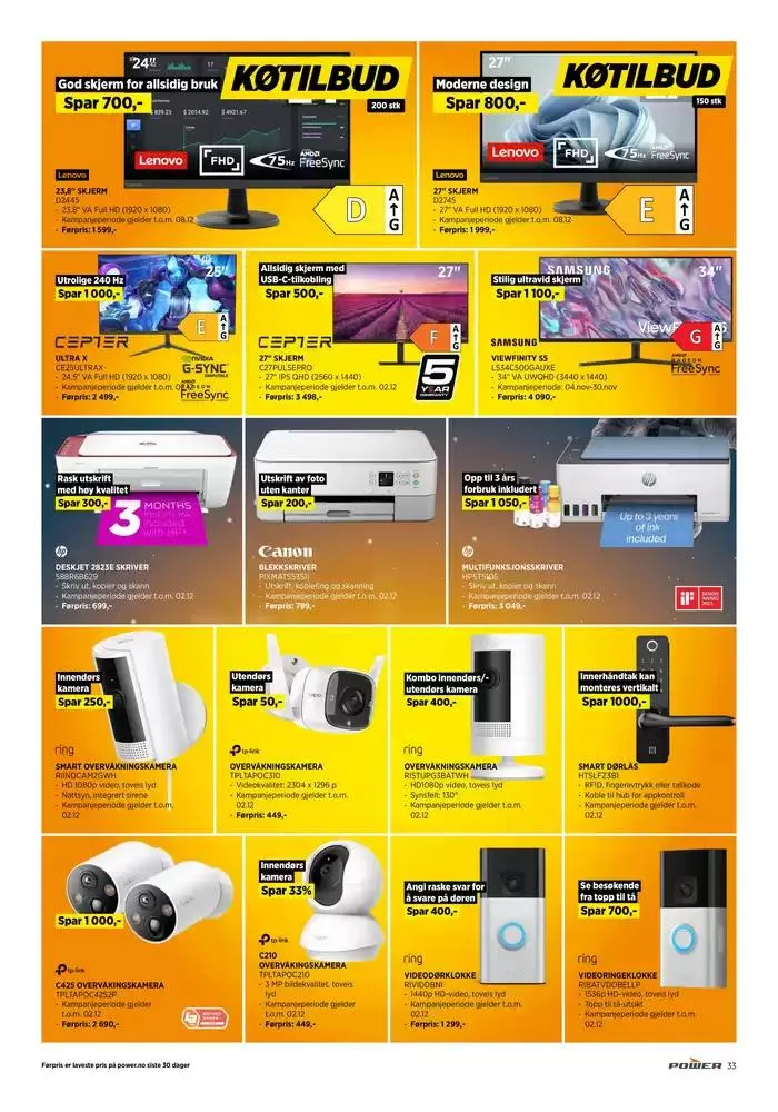 POWER Kundeavis fra 29. november til 13. desember 2024 - kundeavisside 33