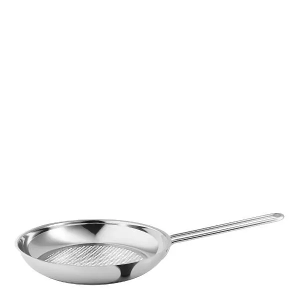 Stekepanne 28 cm honeycomb rustfritt stål