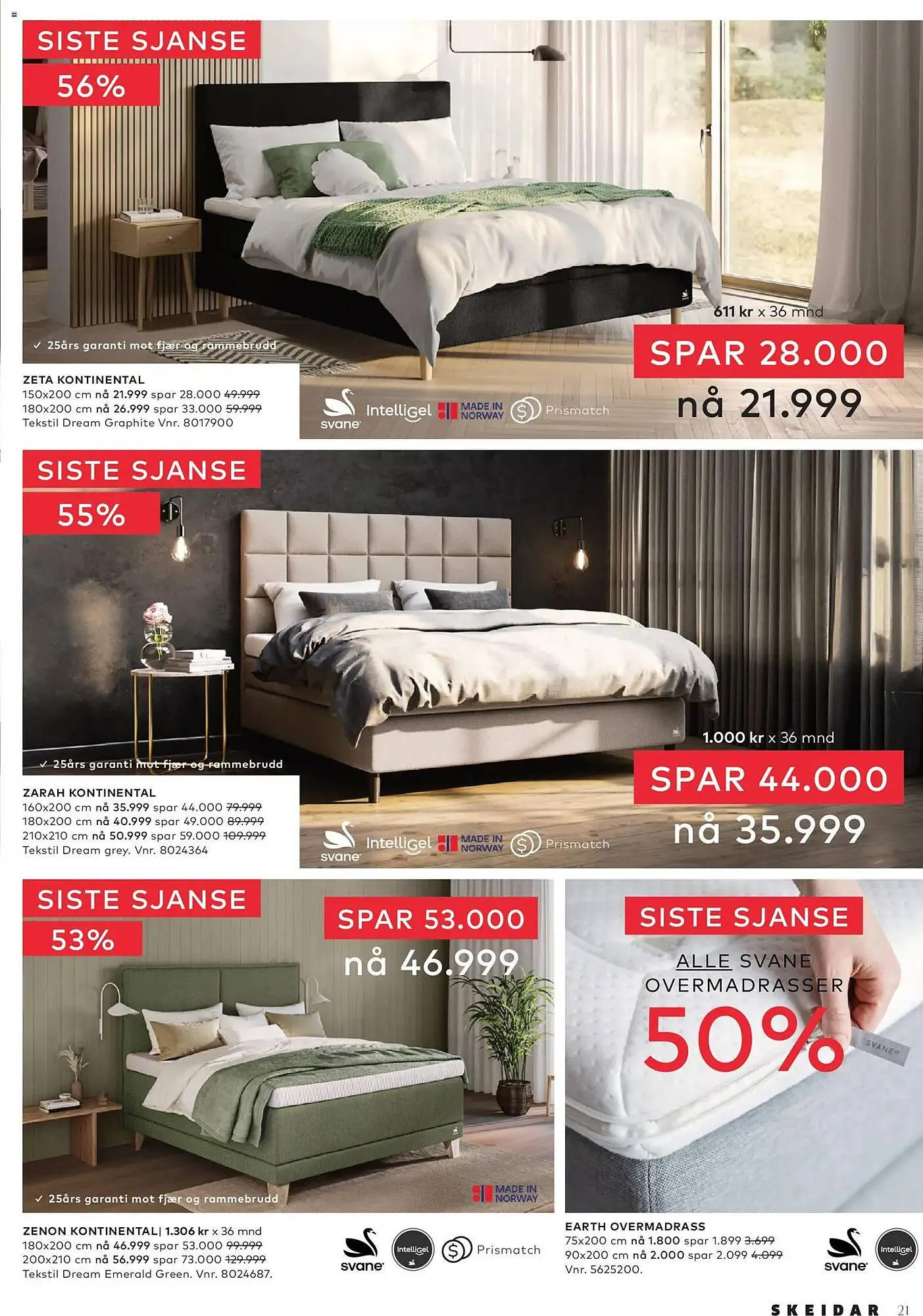 Skeidar kundeavis fra 7. april til 15. april 2026 - kundeavisside 21