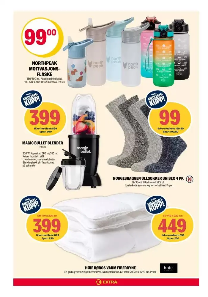 Coop Extra Kundeavis fra 6. januar til 12. januar 2025 - kundeavisside 14