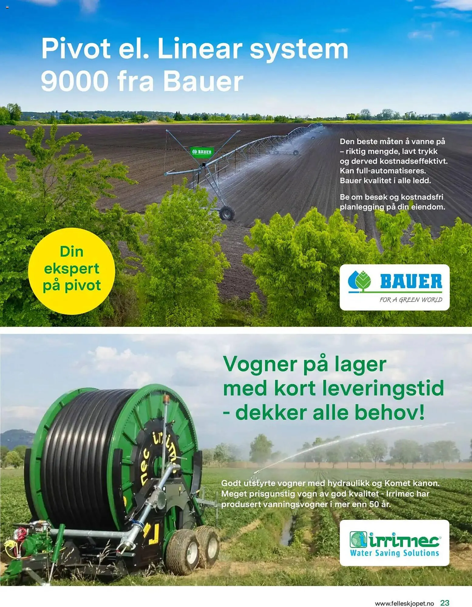 Felleskjøpet kundeavis fra 15. april til 3. januar 2027 - kundeavisside 23