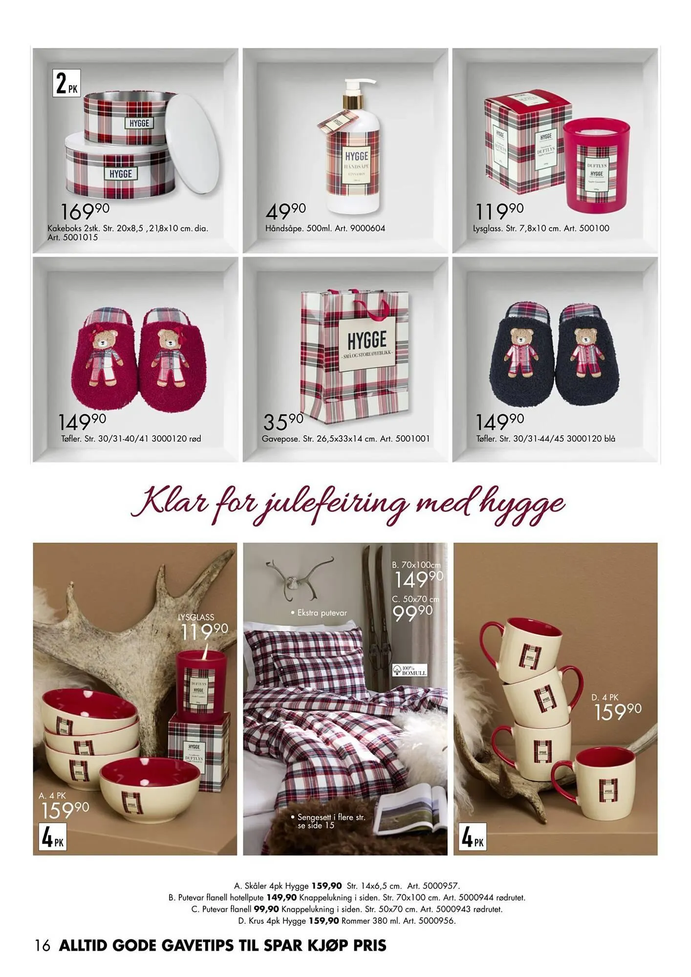 Sparkjøp kundeavis fra 20. oktober til 24. desember 2025 - kundeavisside 16