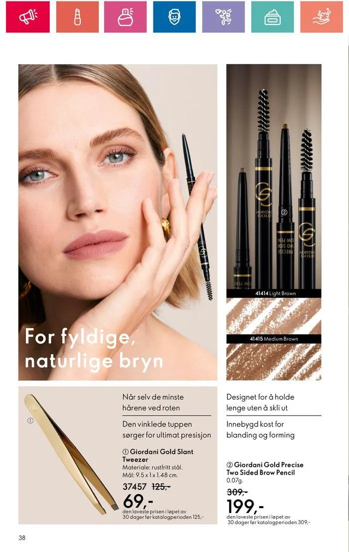 ORIFLAME Kundeavis fra 20. juni til 4. juli 2024 - kundeavisside 38