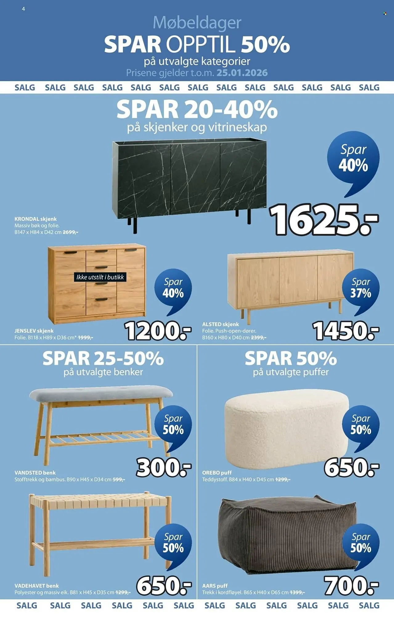JYSK kundeavis fra 24. desember til 10. januar 2026 - kundeavisside 4