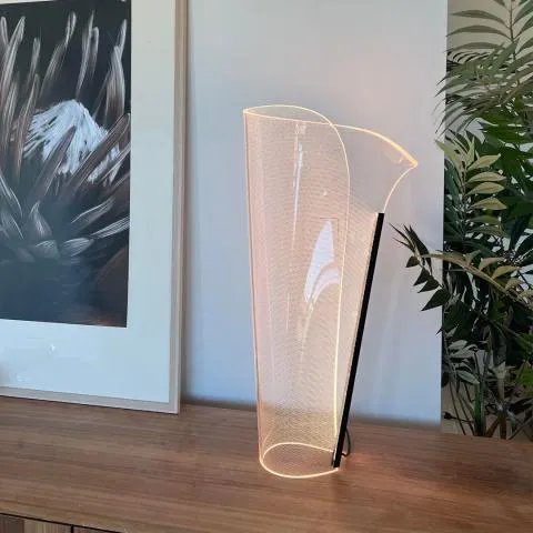 Shape LED bordlampe Klar