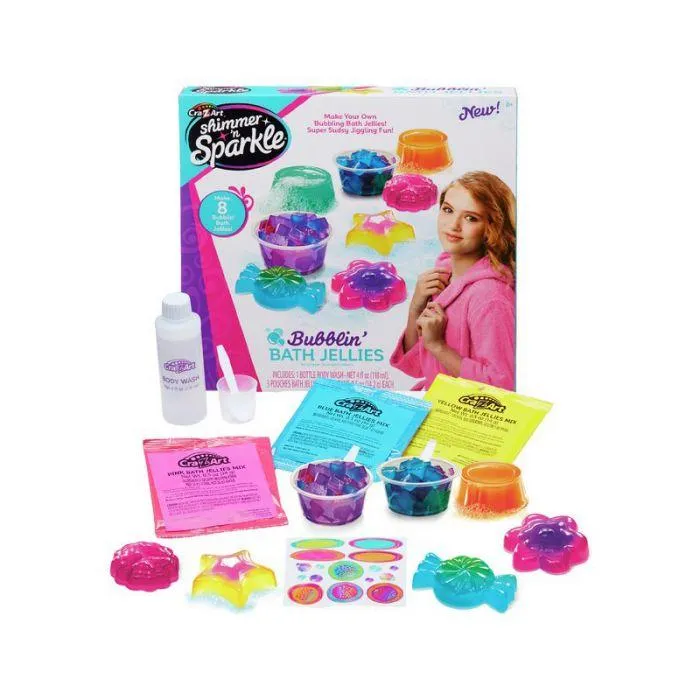 CraZArt Shimmer N Sparkle Bubblin Bath Jellies